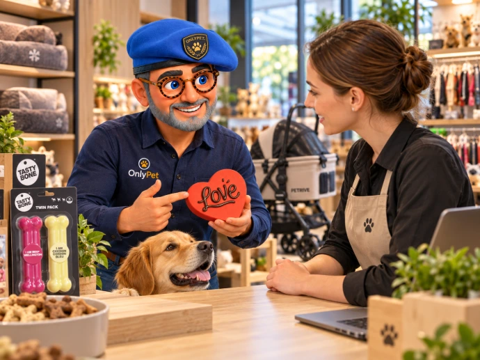 OnlyPet-avatar in persoonlijk overleg met een dierenprofessional
