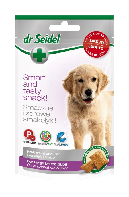 Dr Seidel snacks voor honden - voor pups van grote rassen