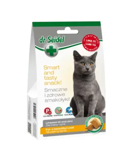 [DRS00103] Dr Seidel snacks voor katten - voor een mooie vacht